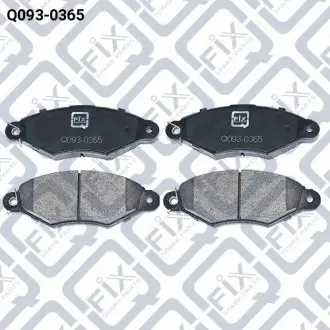 Колодки гальмівні передні дискові Q-fix Q0930365