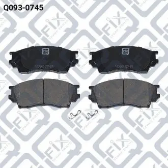 Колодки гальмівні передні дискові Q-fix Q0930745