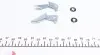 Тріскачка колодок ручника Peugeot 205/306/309/Renault 19/Clio 81-05 (к-кт) QUICK BRAKE 102 53 003 (фото 3)