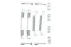 Комплект пружинок колодок ручника BMW 3 (E36)/Z3 (E36) 91-03 (Ate) QUICK BRAKE 105-0708 (фото 1)