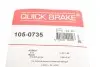 Комплект для монтажу гальмівних колодок QUICK BRAKE 105-0735 (фото 10)