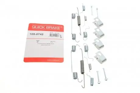 Комплект для монтажу гальмівних колодок QUICK BRAKE 1050742