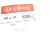 Комплект пружинок колодок ручника Mitsubishi Lancer/Hyundai Santamo 92-04 QUICK BRAKE 105-0759 (фото 14)
