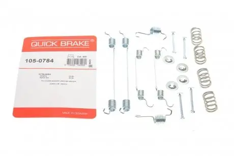 Комплект для монтажу гальмівних колодок QUICK BRAKE 105-0784