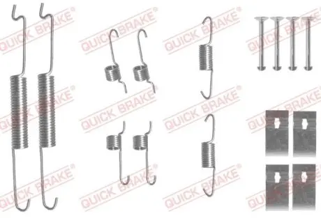 Комплект для монтажу гальмівних колодок QUICK BRAKE 1050863