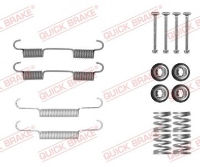 Комплект пружинок колодок ручного гальма QUICK BRAKE 105-0896