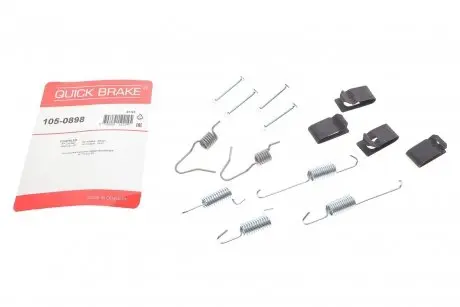 Ремкомплект колодок стояночного гальма QUICK BRAKE 105-0898