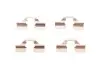 Планка суппорта (переднего/заднего) прижимная (к-кт) Peugeot Partner 1.4-2.0HDi 00- (TRW) QUICK BRAKE 109-1211 (фото 1)