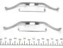 Планка суппорта (заднего) прижимная (к-кт) VW T5/Touareg 02-15 QUICK BRAKE 109-1682 (фото 2)