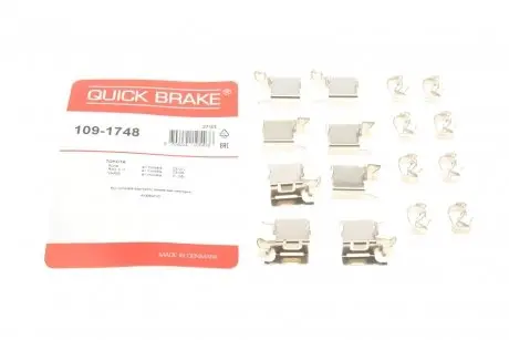 Монтажный компл.,тормоз.колодки QUICK BRAKE 109-1748