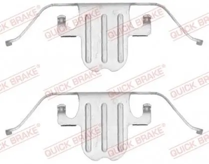 Монтажний компл.,гальм.колодки QUICK BRAKE 109-1751