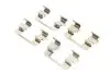 Планка супорта (переднього) прижимна (к-кт) Isuzu D-Max 02- QUICK BRAKE 109-1834 (фото 1)