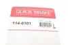 Ремкомплект суппорта (переднего) Hyundai Accent I 94-00/I10/I20 08- (d=51mm) (Mando) QUICK BRAKE 114-0101 (фото 7)