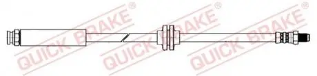 Гальмівний шланг QUICK BRAKE 32.805