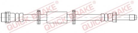 Тормозной шланг QUICK BRAKE 32.826