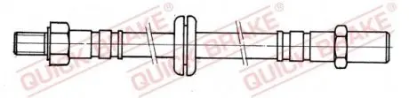 Гальмівний шланг QUICK BRAKE 33.101