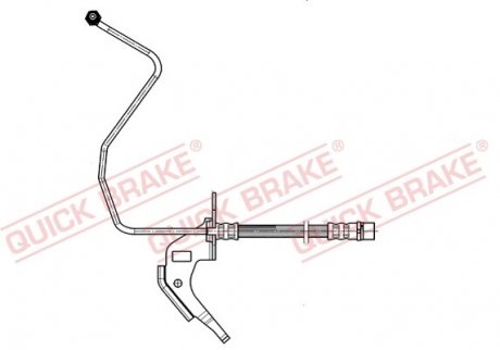 Гальмівний шланг QUICK BRAKE 35.914