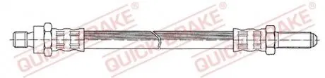 Гальмівний шланг QUICK BRAKE 44.012