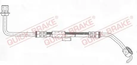 Гальмівний шланг QUICK BRAKE 50.948