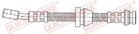Гальмівний шланг QUICK BRAKE 58.919