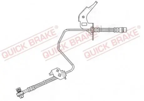 Тормозной шланг QUICK BRAKE 59.960X