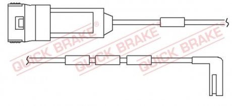 Датчик зносу гальмівних колодок QUICK BRAKE WS 0124 A