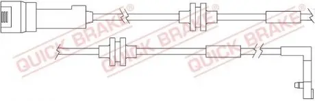 Гальмівні аксесуари QUICK BRAKE WS 0157 A