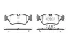 Колодка тормозов. диск. BMW 1 (E87)(E82)(E88)(09/04-), 3 (E90)(E91)(E92)(E93) передн. (выр-во) REMSA 0384.60 (фото 1)