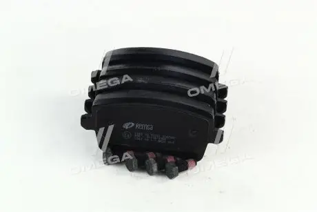 Колодка тормозов. диск. AUDI A4 1.8-3.2 07-, A5 1.8-3.2 07-, Q5 2.0-3.2 08- задн. (выр-во) REMSA 1343.00