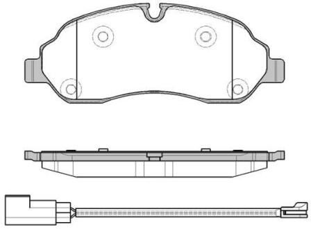 Колодки тормозные. REMSA 1602.02