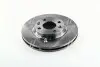Диск тормозной DACIA LOGAN 1.2 1.5 2012-, SANDERO 2012-, RENAULT CLIO IV 2012- передн. (выр-во REMS REMSA 61535.10 (фото 1)