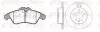 REMSA DB К-кт гальм. колодки + диски передн. Vito108-110D/113-114 96- 8578.00