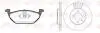 REMSA SEAT К-кт гальм. колодки + диски CORDOBA (6K1, 6K2) 1.9 SDI 99-02 8633.03
