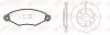 REMSA PEUGEOT К-кт гальм. колодки + диски 206 (2A/C) 1.6 i 98-00 8643.07