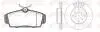 REMSA NISSAN К-кт гальм. колодки + диски ALMERA II (N16) 1.5 02-06 8704.00
