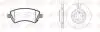 REMSA TOYOTA К-кт гальмівні колодки + диски Corolla 02- 8822.00