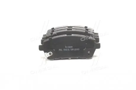 Колодка тормозов. диск. FORD FIESTA VI 08-передн. RIDER RD.3323.DB1893