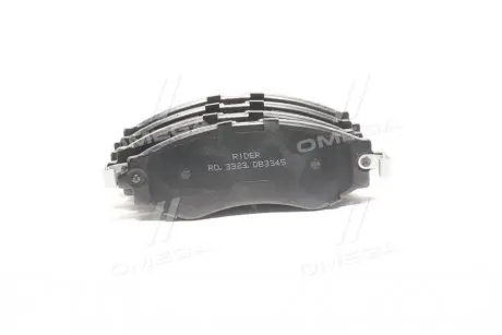 Колодка тормозов. диск. CHEVROLET EVANDA 06-передн. RIDER RD.3323.DB3345
