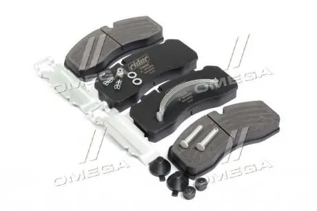 Колодка тормозная дисковая TWIN (компл. на ось) BPW, MAN, MB, SAF RIDER ST 29095PRO