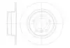 Тормозной диск ROADHOUSE 61084.00 (фото 1)