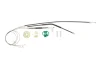 Ремкомплект склопідйомника (переднього) VW Caddy/Polo 94-04 (L) (електро) ROTWEISS 6K4837401P (фото 1)