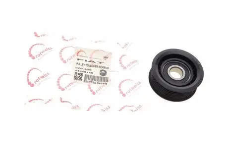 Ролик генератора Fiat 500L/500X/Bravo/Tipo/Jeep Cherokee 1.6/2.0D 08- (паразитний) (67x25.2) ROTWEISS RWS3262