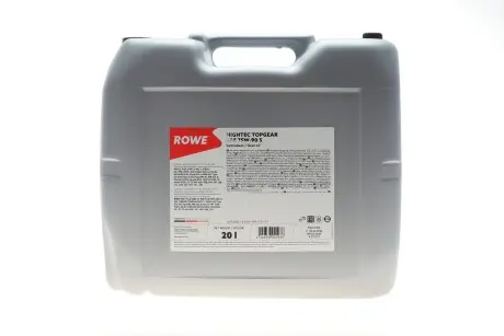 Олива 75W90 HIGHTEC TOPGEAR S (20L) (API GL-4/GL-5/MT-1) (світло-коричневий) ROWE 25002-0200-99