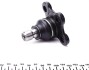 Опора шаровая (передняя/снизу) Citroen C2 03-12/C3 02-/Peugeot 1007 05- (d=18mm) RTS 93-00586-056 (фото 5)