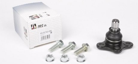 Опора шаровая (передняя/снизу) Citroen C2 03-12/C3 09-/Peugeot 207 06-13/2008 13- (d=18mm) RTS 93-00742-056