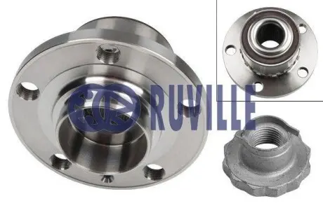 Підшипник маточини OPEL Combo 01-11, Tigra 04-09, MERIVA 03-10, Corsa C 00-06 RUVILLE 5469