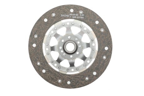 Диск зчеплення Audi A4/A6/VW Passat 1.8-2.0 94-05 (d=228mm) SACHS 1864 532 333