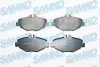 Колодки тормозные передние (система BOSCH) MB E-Class W211 02-09 SAMKO 5SP1124 (фото 1)