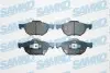 Тормозные колодки передние Honda Accord 2.0i 16V, 2.4i 16V 02- SAMKO 5SP1211 (фото 1)