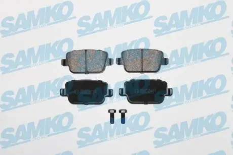 Тормозные колодки задние (16 мм) (система TRW) Ford Focus Kuga Volvo S80 V70 01- SAMKO 5SP1272